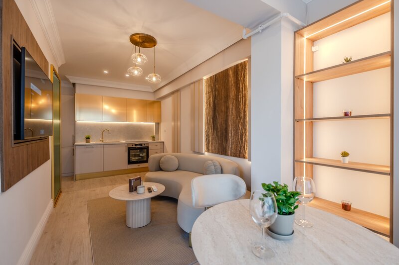 Pipera, Ivory, rond OMV, studio, 1 camera, nou, lux, pret + TVA