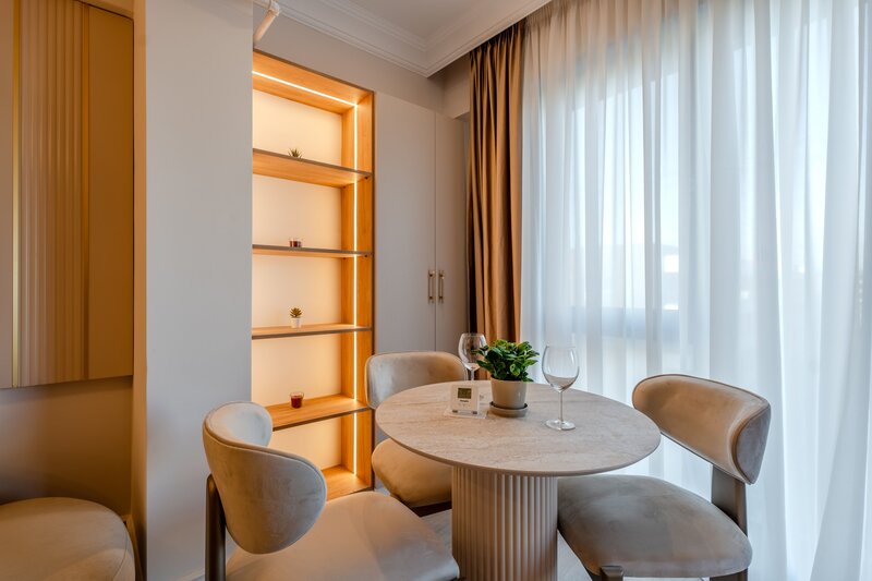 Pipera, Ivory, rond OMV, studio, 1 camera, nou, lux, pret + TVA